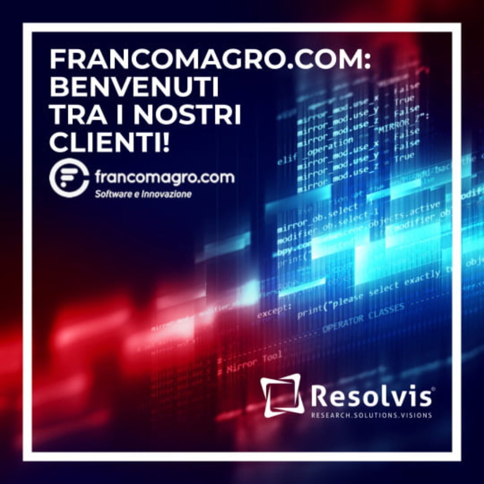 Francomagro.com: Benvenuti tra i nostri Clienti!