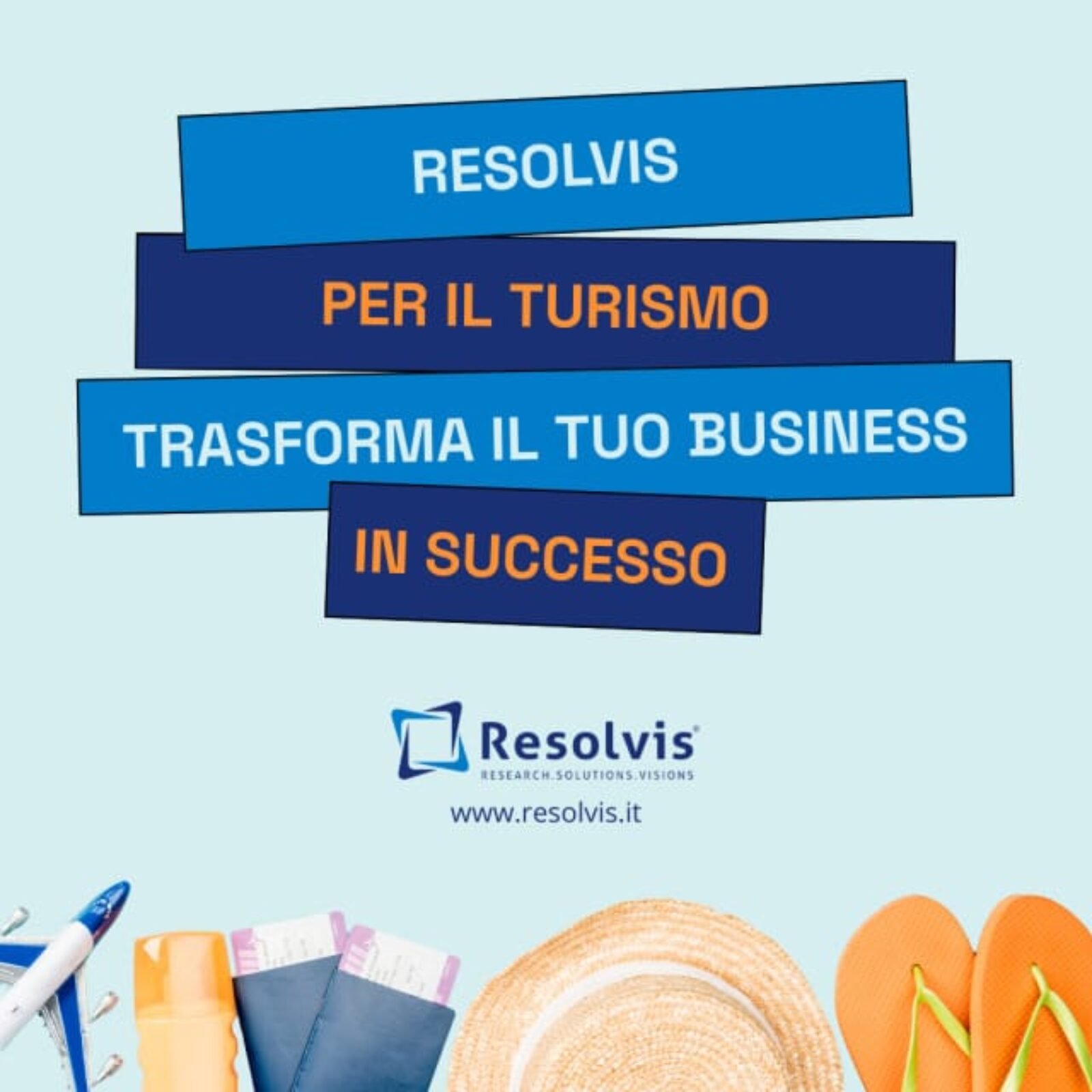 Resolvis per il turismo: trasforma il tuo business in successo